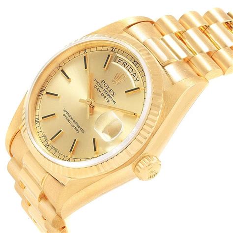 gold rolex 18 carrot|rolex 18 ct gold cast.